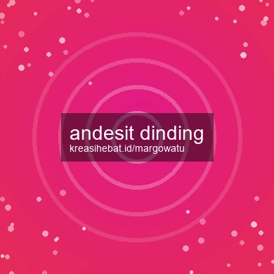 Andesit Dinding