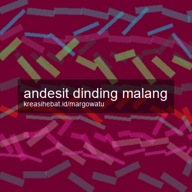 Andesit Dinding Malang