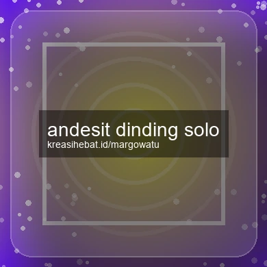 Andesit Dinding Solo