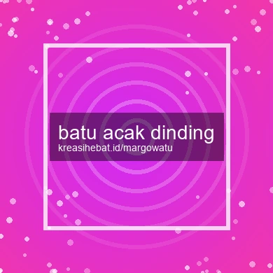 Batu Acak Dinding