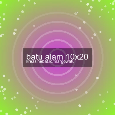 Batu Alam 10x20