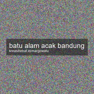 Batu Alam Acak Bandung
