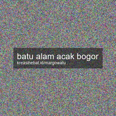 Batu Alam Acak Bogor