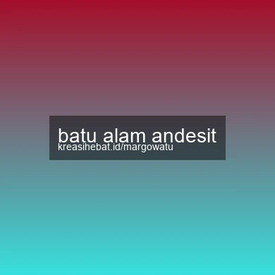 Batu Alam Andesit