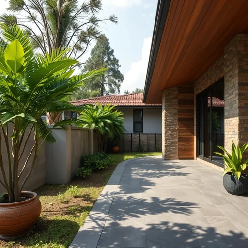 Batu Alam Andesit Dinding Tangerang