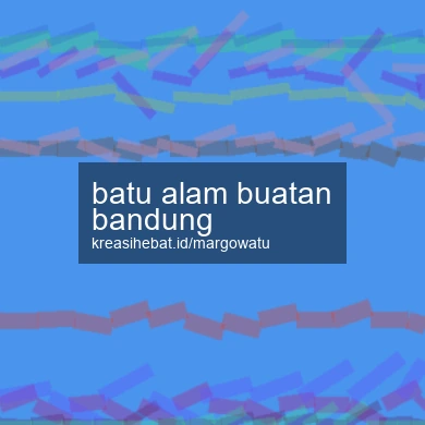 Batu Alam Buatan Bandung
