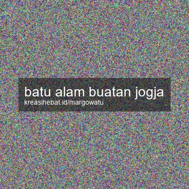 Batu Alam Buatan Jogja