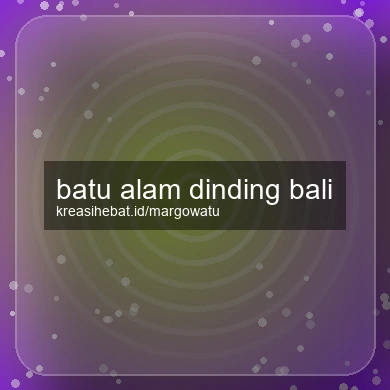 Batu Alam Dinding Bali