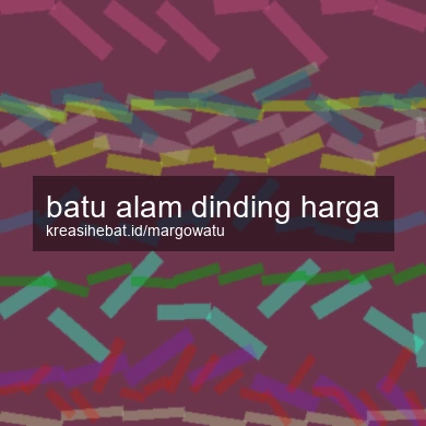 Batu Alam Dinding Harga