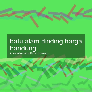 Batu Alam Dinding Harga Bandung