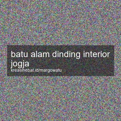 Batu Alam Dinding Interior Jogja