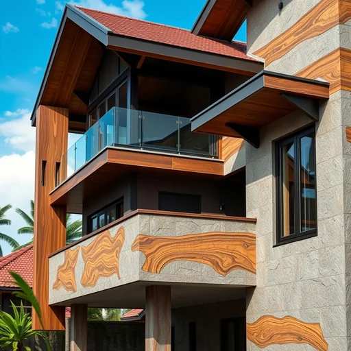 Batu Alam Dinding Rumah Tangerang