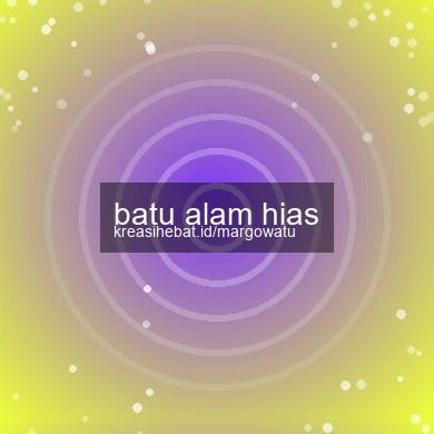 Batu Alam Hias