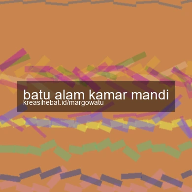 Batu Alam Kamar Mandi
