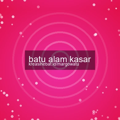 Batu Alam Kasar
