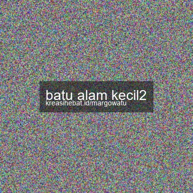 Batu Alam Kecil2