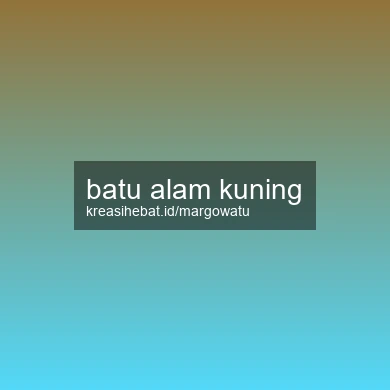 Batu Alam Kuning
