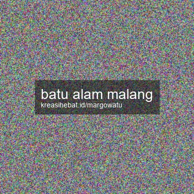 Batu Alam Malang