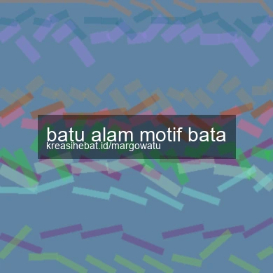 Batu Alam Motif Bata