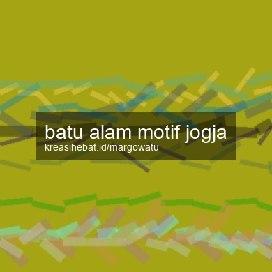Batu Alam Motif Jogja
