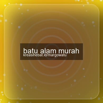 Batu Alam Murah