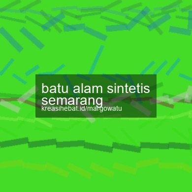 Batu Alam Sintetis Semarang