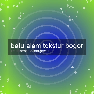 Batu Alam Tekstur Bogor