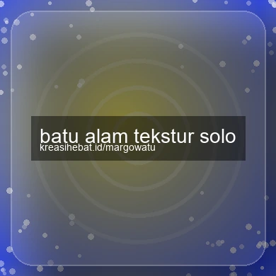 Batu Alam Tekstur Solo