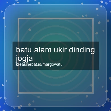 Batu Alam Ukir Dinding Jogja
