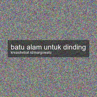 Batu Alam Untuk Dinding