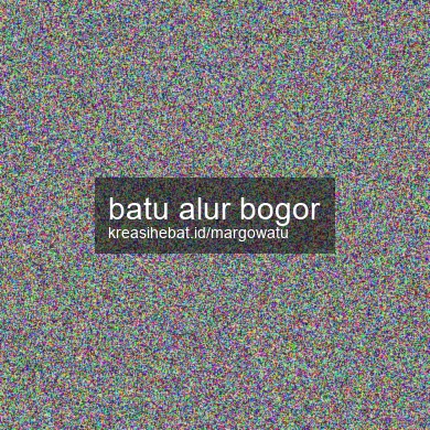 Batu Alur Bogor