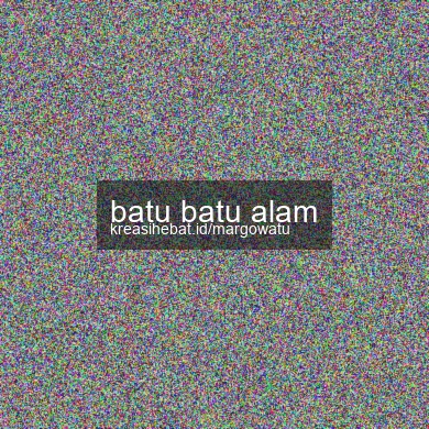 Batu Batu Alam