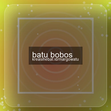 Batu Bobos