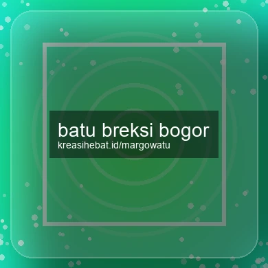Batu Breksi Bogor