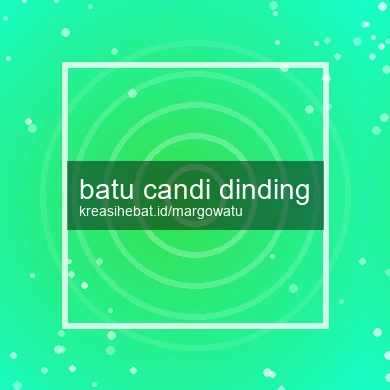 Batu Candi Dinding