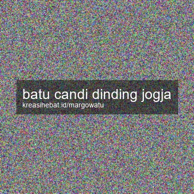 Batu Candi Dinding Jogja