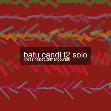 Batu Candi T2 Solo