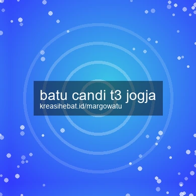 Batu Candi T3 Jogja