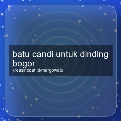 Batu Candi Untuk Dinding Bogor