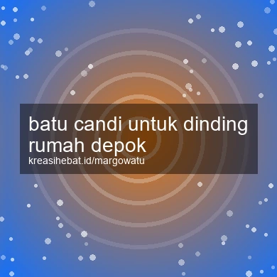 Batu Candi Untuk Dinding Rumah Depok