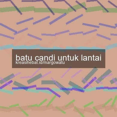Batu Candi Untuk Lantai