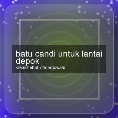 Batu Candi Untuk Lantai Depok