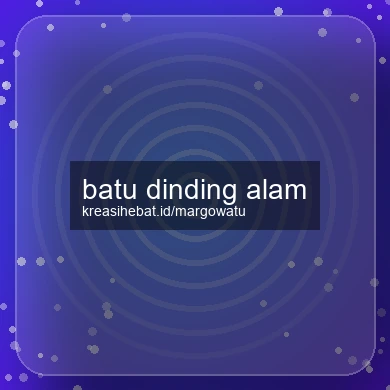 Batu Dinding Alam