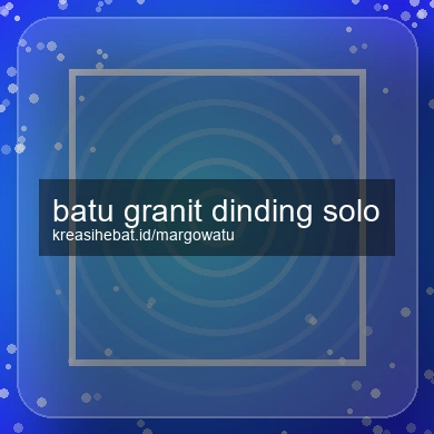 Batu Granit Dinding Solo