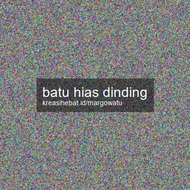 Batu Hias Dinding