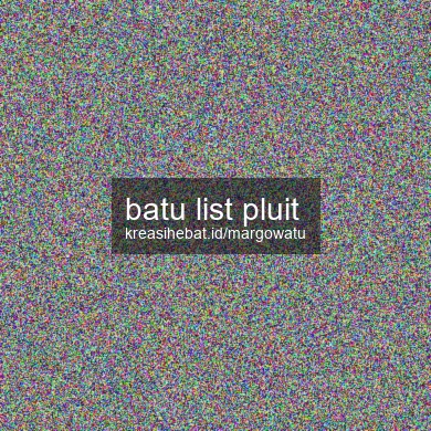 Batu List Pluit