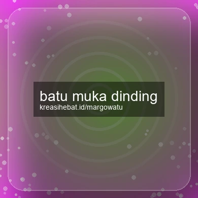 Batu Muka Dinding