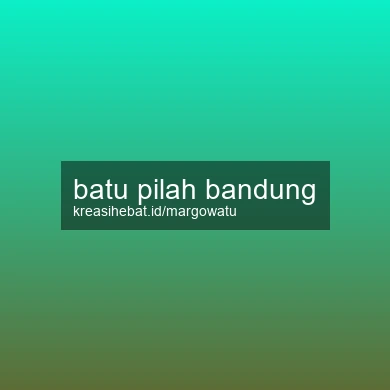 Batu Pilah Bandung