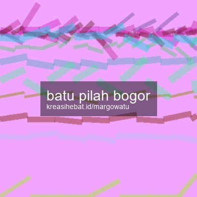 Batu Pilah Bogor