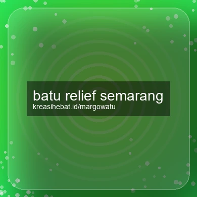 Batu Relief Semarang